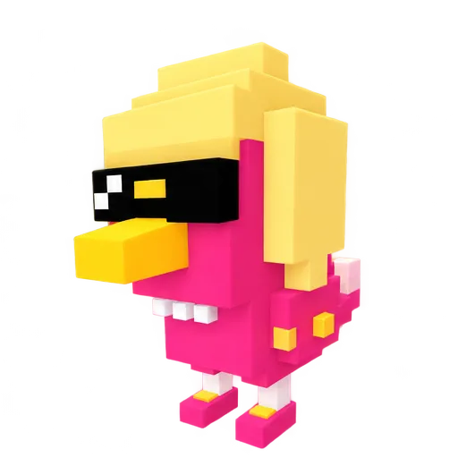 Glam Hen chicken in Grow a Chicken Fighter - Unrated tier, Legendary rarity