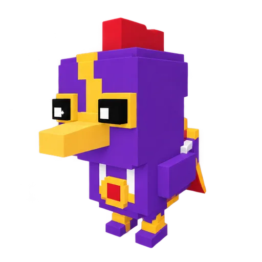 Masked Luchador chicken in Grow a Chicken Fighter - Unrated tier, Uncommon rarity