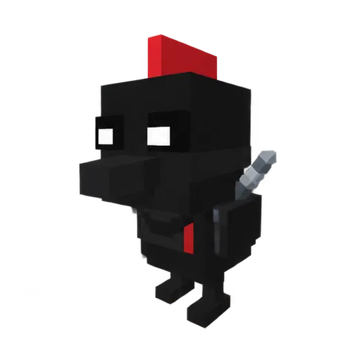 Shadow Ninja chicken in Grow a Chicken Fighter - Unrated tier, Epic rarity