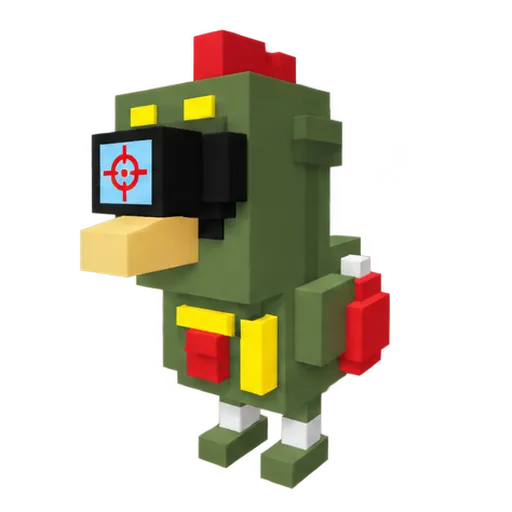 Sniper Rooster chicken in Grow a Chicken Fighter - Unrated tier, Legendary rarity