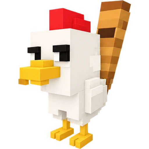 Bonk Hen chicken in Grow a Chicken Fighter - Unrated tier, Uncommon rarity