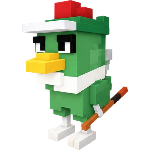 Caddie Rooster chicken in Grow a Chicken Fighter - Unrated tier, Uncommon rarity