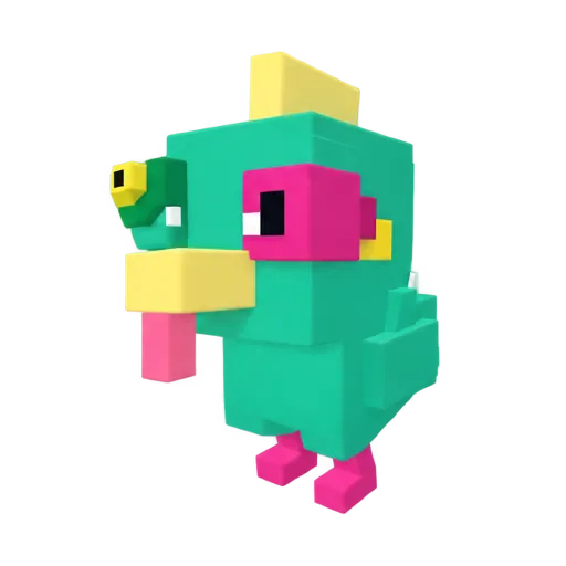 Chameleon Hen chicken in Grow a Chicken Fighter - Unrated tier, Mythic rarity